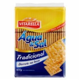 Biscoito Vitarella água e sal 400g