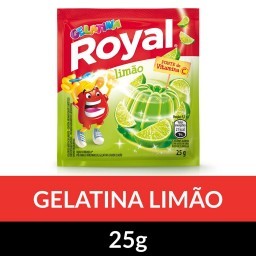 Gelatina em Pó Sabor Limão ROYAL 35g