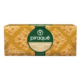 Biscoito PIRAQUÊ Cream Cracker Integral 240g