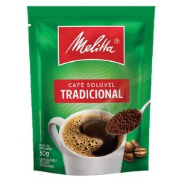 Café Solúvel Tradicional MELITTA Sachê 50g