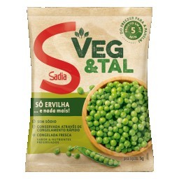 Ervilha Congelada Sadia Veg & Tal Pacote 1kg