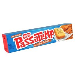 Biscoito PASSATEMPO Recheado Doce de Leite 130g