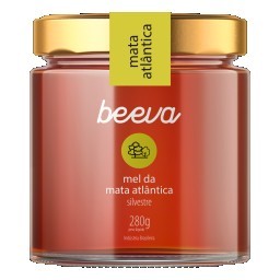 Mel Mata Atlântica Silvestre Beeva Vidro 280g