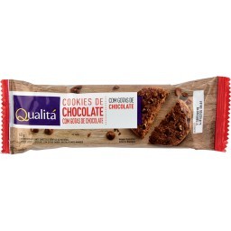 Cookie de Chocolate com Gotas de Chocolate QUALITÁ Pacote 60g