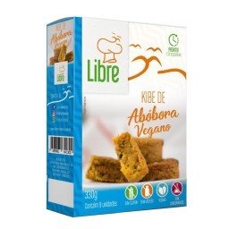 Kibe de Abóbora Vegano Sem Glúten LIBRE 300g