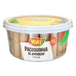 Paçoquinha de Rolha Tradicional Brasileira YOKI Pote 1,250kg