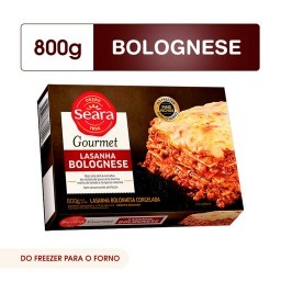 Lasanha bolognese Seara Gourmet 800g