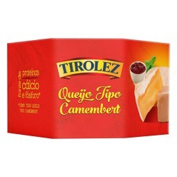 Queijo Camembert Tirolez 125g