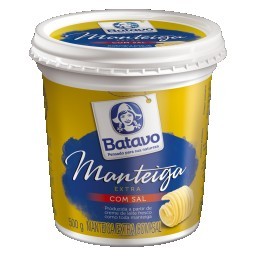 Manteiga Extra Com Sal BATAVO Pote 500g