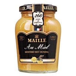 Mostarda Francesa com Mel MAILLE Vidro 230g