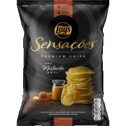 Batata Frita Lisa Mostarda & Mel Lay's Sensações Premium Pacote 45g