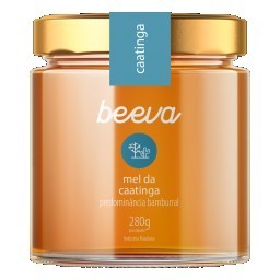 Mel Caatinga Bamburral Beeva Vidro 280g