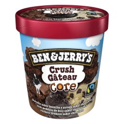 Sorvete Crush Gâteau Ben & Jerry's Core Pote 458ml