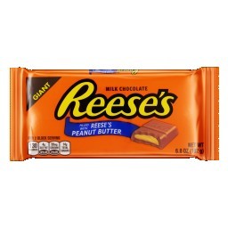 Chocolate ao Leite Recheio Creme de Amendoim Reese's Pacote 192g