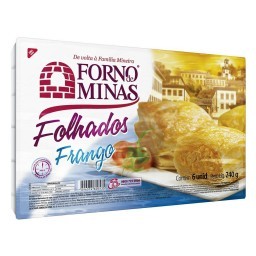 Folhado de Frango FORNO DE MINAS 240g