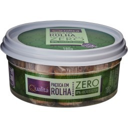 Paçoca em Rolha Zero Açúcar Qualitá Pote 180g