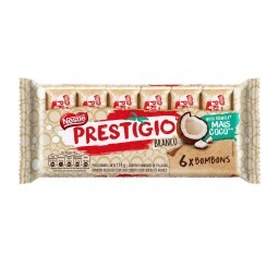 Chocolate PRESTÍGIO Branco Flowpack 114g