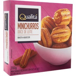 Mini Churros Sabor Doce de Leite QUALITÁ 200g