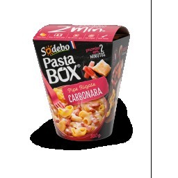 Pasta Box Pipe Rigate Carbonara Sodebo 310g