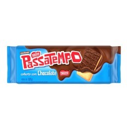 Biscoito PASSATEMPO Coberto com Chocolate 120g