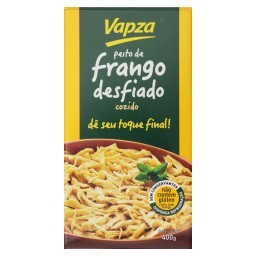 Frango Desfiado Cozido a Vapor VAPZA Caixa 400g