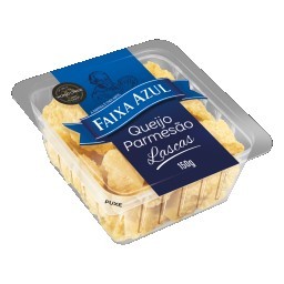 Queijo Parmesão FAIXA AZUL Lascas Pacote 150g