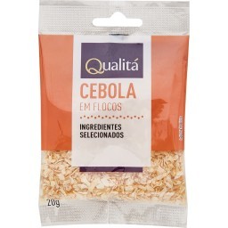 Cebola em Flocos QUALITÀ Pacote 20g