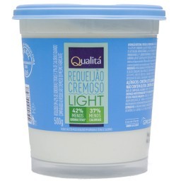 Requeijão Cremoso Light QUALITÁ Copo 500g