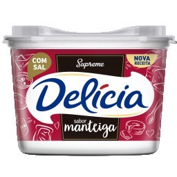 Margarina com Sal DELÍCIA Supreme Pote 500g