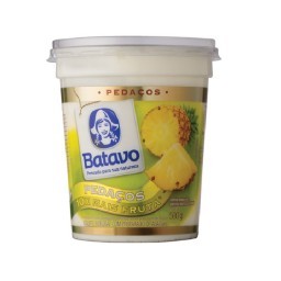 Iogurte com Pedaços de Abacaxi BATAVO 500g