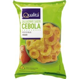 Salgadinho de Milho Sabor Cebola QUALITA 50g