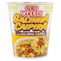 Massa Instantânea Galinha Caipira Nissin Cup Noodles Copo 69g