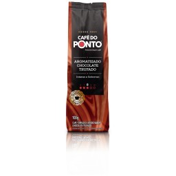 Café Torrado e Moído Gourmet Chocolate Trufado DO PONTO Sachê 100g