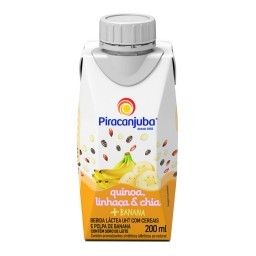 Bebida Quinoa com Cereais Piracanjuba Banana 200ml