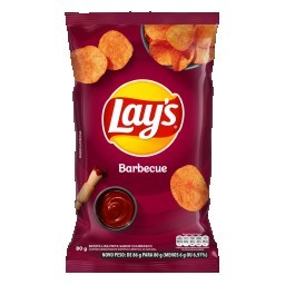 Batata Frita Lisa Barbecue Lay's Pacote 80g