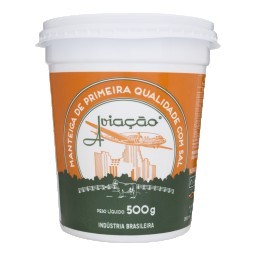 Manteiga com Sal AVIAÇÃO Pote 500g