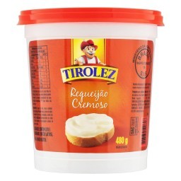 Requeijão Cremoso TIROLEZ Pote 480g