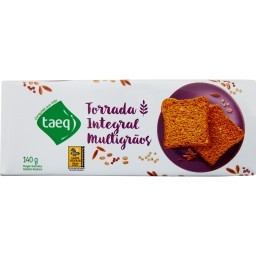 Torrada Integral Multigrãos TAEQ 140g