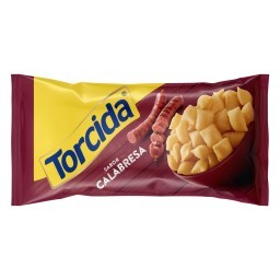 Salgadinho de Trigo Calabresa Torcida Pacote 45g