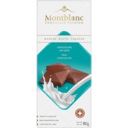 Chocolate ao Leite Montblanc 80g