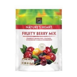 Snack NATURES HEART Fruit Berry 65g