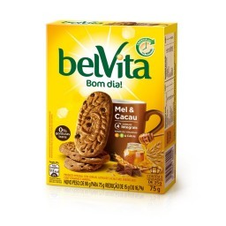 Biscoito BelVita mel e cacau multipack 75g