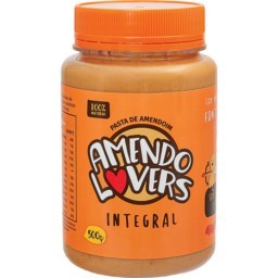 Pasta de Amendoim Integral Amendolovers Pote 500g