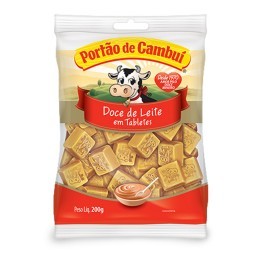 Doce de Leite Tradicional PORTÃO DO CAMBUÍ Pacote 200g