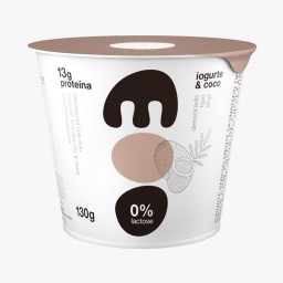 Iogurte Parcialmente Desnatado Skyr Coco Zero Lactose Moo Pote 130g