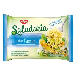 Macarrão Instantâneo Caesar Nissin Saladaria Pacote 75g