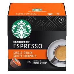 Café em Cápsula Espresso Starbucks Single-Origin Colombia Caixa 66g 12 Unidades