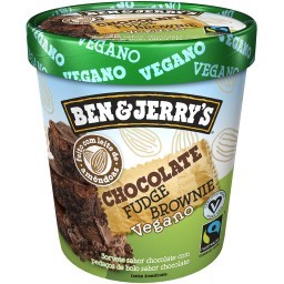 Sorvete Vegano Chocolate Fudge Brownie Ben & Jerry's Pote 458ml