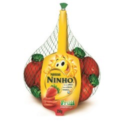 Leite Fermentado Ninho Morango 250g