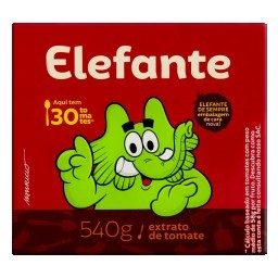 Extrato de Tomate Elefante Caixa 540g